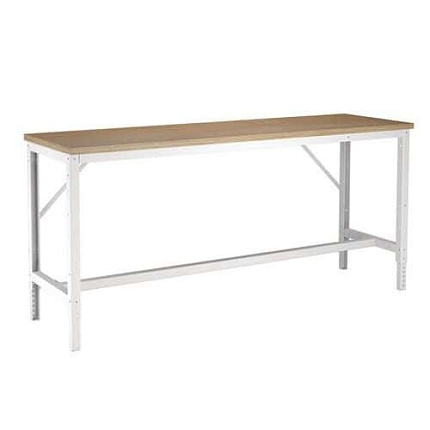 Výškově nastavitelný pracovní stůl Bott Verso, multiplex, 80 x 200 cm