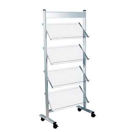 Stojan na brožury Ecoline, 12 přihrádek