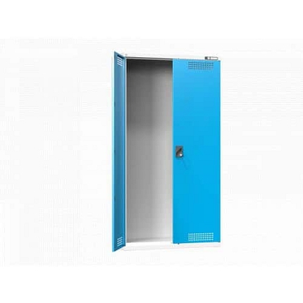 Skříně na kapaliny SK2, 1044 x 405 x 1950 mm, šedá-modrá