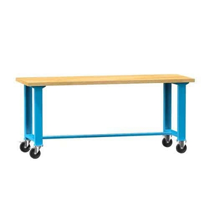 Mobilní dílenský stůl MPS1-815M, 1500 x 800 x 880 mm, MULTIPLEX, modrá