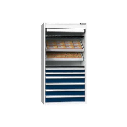 NC skříně s roletou 54x27D s vybavením, var. 12