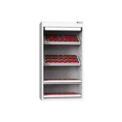 NC skříně s roletou 54x27D s vybavením, var. 7