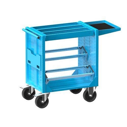 NC vozík 36x27D s vybavením, varianta 1, modrá