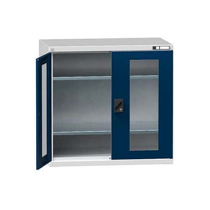 Nářaďová skříň SK1-004S, 1044 x 625 x 1000 mm, šedá-tmavě modrá