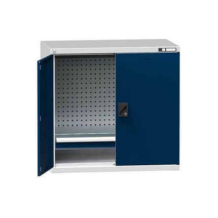 Nářaďová skříň SK1-006, 1044 x 625 x 1000 mm, šedá-tmavě modrá