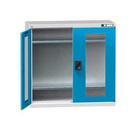 Nářaďová skříň SK2-002S, 1044 x 405 x 1000 mm, šedá-modrá