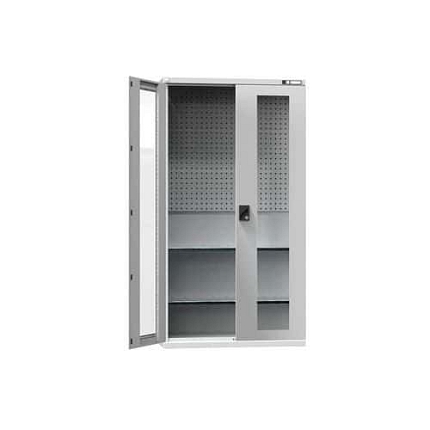 Nářaďová skříň SK2-003S, 1044 x 405 x 1950 mm, šedá-šedá