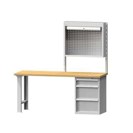 Skříňky s roletou mezi sloupky