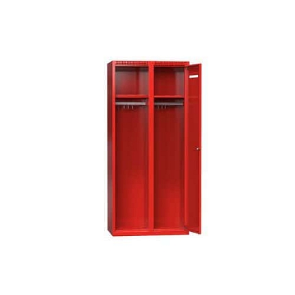 Kombinovaná šatní skříň V1, červená