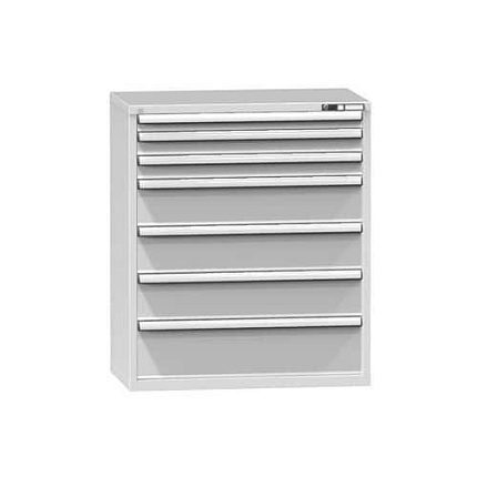 Zásuvková skříň ZC5, 1037 x 600 x 1215 mm, šedá-šedá