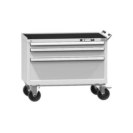 Dílenský vozík ZCM59-1, 54x27D, 1037 x 600 x 855 mm, šedá-šedá