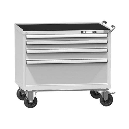 Dílenský vozík ZGM69-1, 54x36D, 1037 x 753 x 955 mm, šedá-šedá