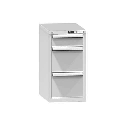 Zásuvková skříň ZH3, 442 x 753 x 840 mm, šedá-šedá