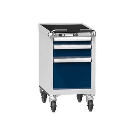 Dílenský vozík ZHM59-1, 19x36D, 442 x 753 x 810 mm, šedá-tmavě modrá