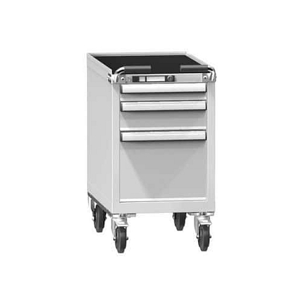 Dílenský vozík ZHM59-1, 19x36D, 442 x 753 x 810 mm, šedá-šedá