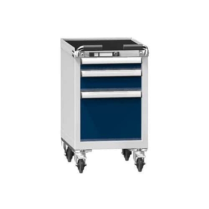 Dílenský vozík ZLM59-1, 19x27D, 442 x 600 x 785 mm, šedá-tmavě modrá