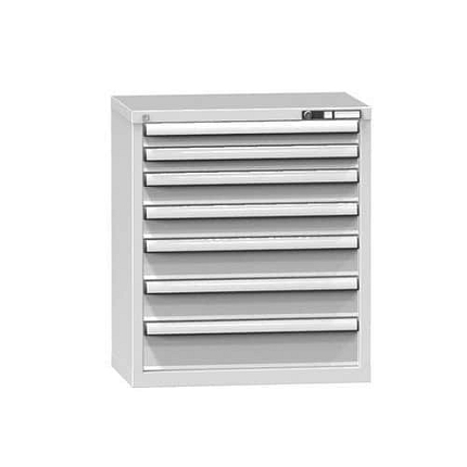 Zásuvková skříň ZP7, 731 x 464 x 840 mm, šedá-šedá