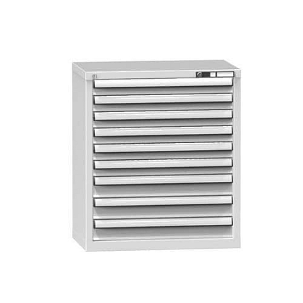 Zásuvková skříň ZP9, 731 x 464 x 840 mm, šedá-šedá