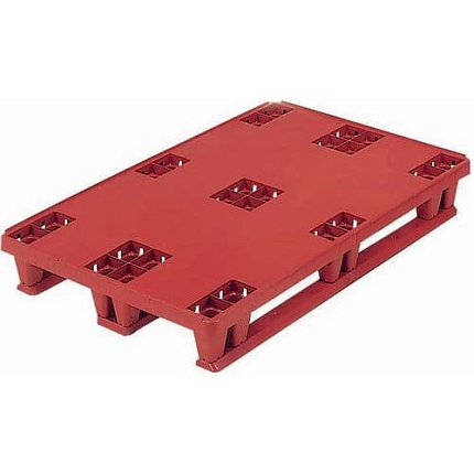 Střední paleta 800x1200 plná červenohnědá 9 bloků