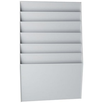 Nástěnný zásobník na dokumenty Paperflow, 6 přihrádek