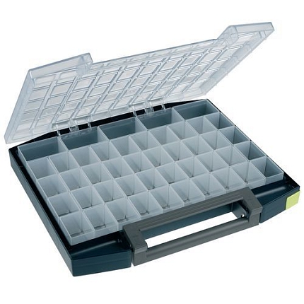 Plastový organizér Raaco Boxxser, 45 přihrádek