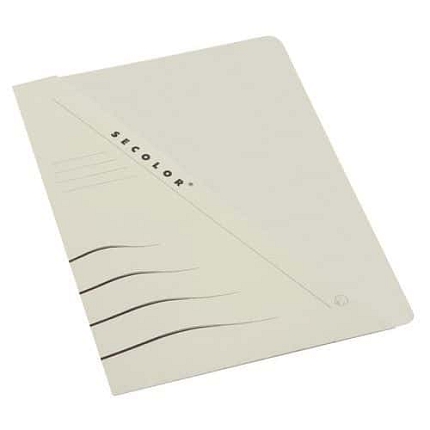 Papírové spisové desky Djois,10 ks, šedé