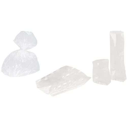 Plastový sáček s plochým dnem, 100 x 200 mm