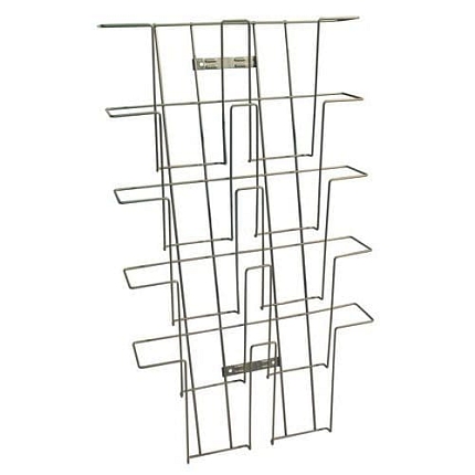 Závěsný držák na prospekty Manutan Expert, 5 přihrádek