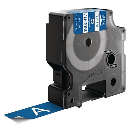 Průmyslová samolepicí vinylová páska Rhino, 19 mm, modrá – Dymo