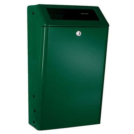 Venkovní odpadkový koš 50 l zelený