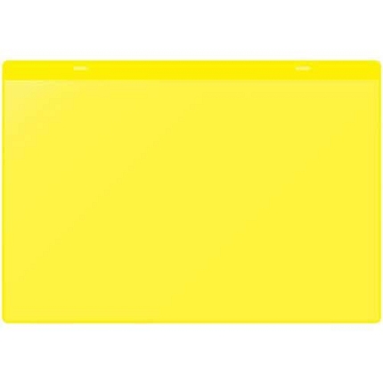 Magnetická kapsa na dokumenty, 31 x 21,5 cm, žlutá