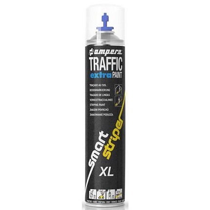 Sada 6 sprejů Traffic Extra Paint XL 750 ml, modrá - Ampere System