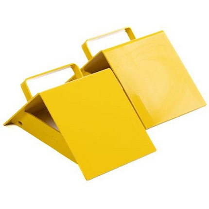 Kovový klín Manutan Expert s rukojetí, 2 ks