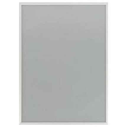 Rám na plakáty P25, ostré rohy, stříbrný, B1