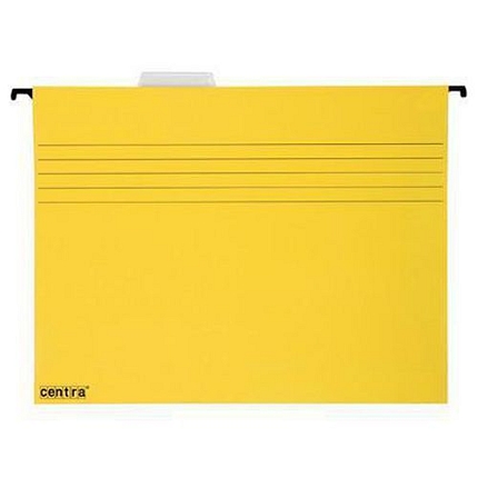 Závěsné složky, 25 ks, žluté