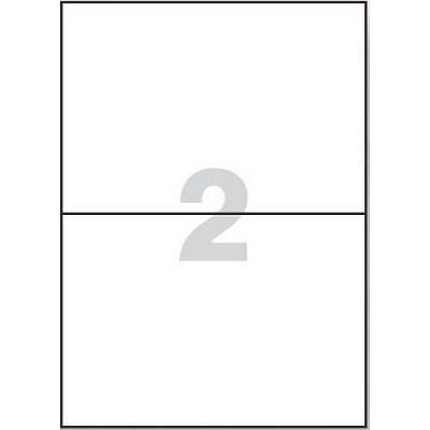 Samolepicí etikety, 210 x 148,5 mm, 100 ks