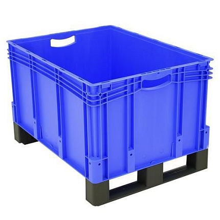 Plastová přepravka s ližinami, 164 l