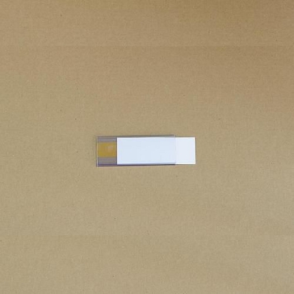 Držáky etiket na regály, samolepicí - Manutan Expert