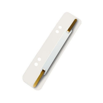 Rychlovázací svorky, 25 ks, bílé