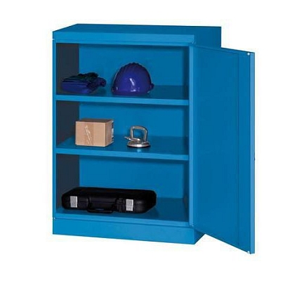 Dílenská skříň na nářadí, 104 x 80 x 60 cm, modrá/modrá