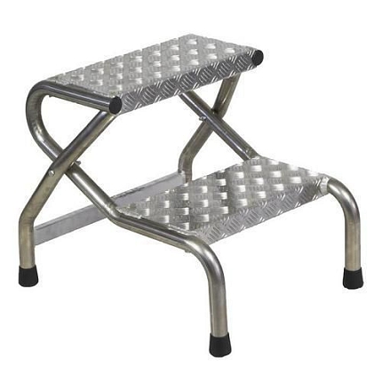 Hliníkové schůdky, 2 stupně