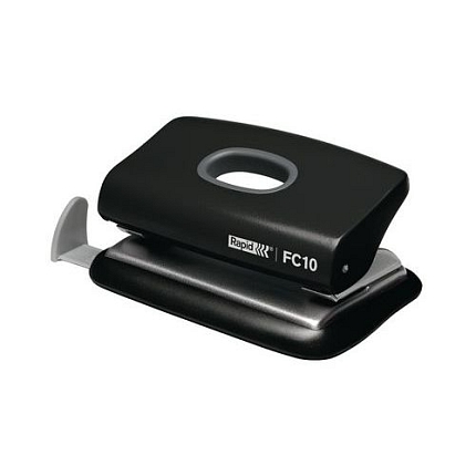 Miniděrovačka Rapid Fashion FC10, černá, 2 ks