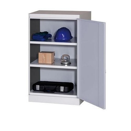 Dílenská skříň na nářadí, 104 x 60 x 60 cm, šedá/šedá