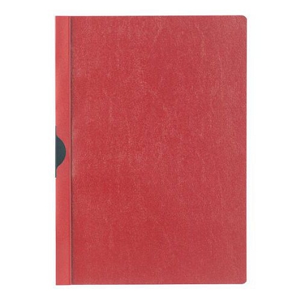 Rychlovázací desky Euroclip, 20 ks, kapacita 30 listů, červené