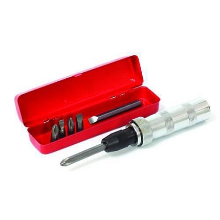 Úderový šroubovák s bity