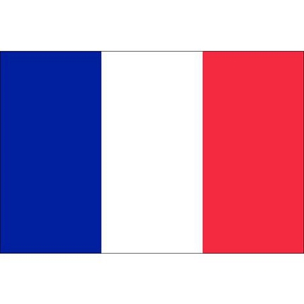 Státní vlajka, se záložkou, 90 x 60 cm, Francie