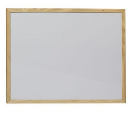 Bílá magnetická tabule Acacia, 450 x 600 mm