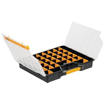 Plastový organizér EuroPlus Basic, 36 přihrádek, 7,2 x 46,5 x 37,5 cm