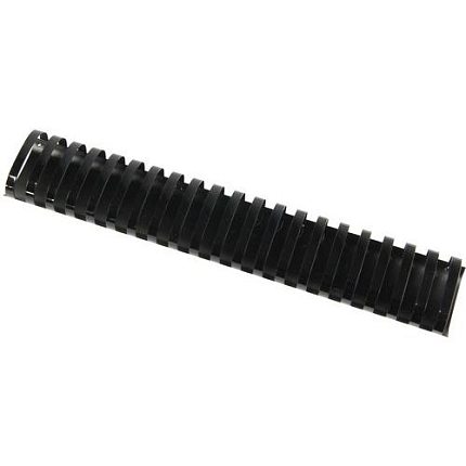 Plastový hřbet pro kroužkovou vazbu, černý, 500 listů