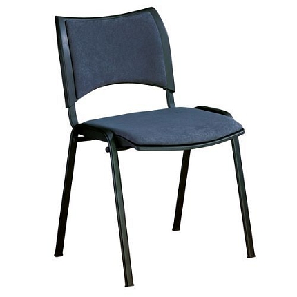 Konferenční židle Smart Black, šedá